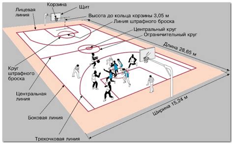 Преимущества использования и защиты ограничительной зоны в игре баскетбол