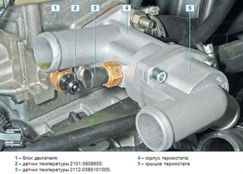 Применение датчика воздушной температуры на автомобиле ВАЗ 2110 с 16-клапанным двигателем