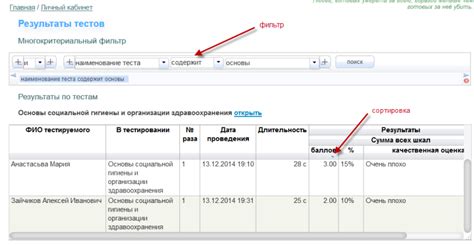 Проведение тестирования настроек