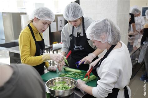 Программы профессионального развития для будущих кулинаров в Череповце