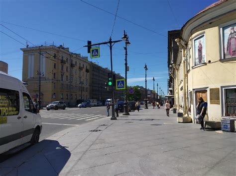 Прогулка по Главной улице Санкт-Петербурга