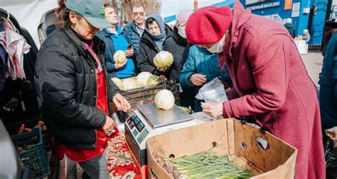 Продукты, доступные на ярмарках в разные времена года