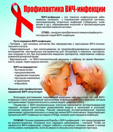 Профилактика ВИЧ-инфекции и поддержка ВИЧ-положительных