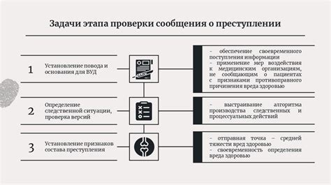 Процедуры и приемы расследования: методики и установленные порядки