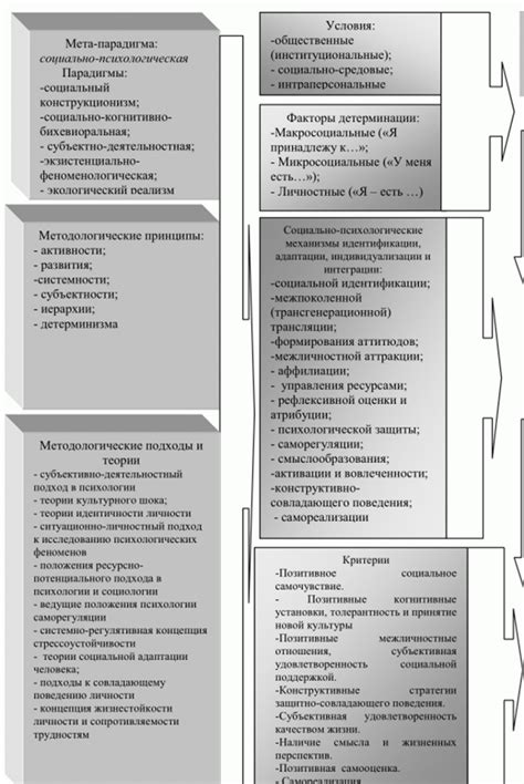 Психологический подход к пониманию процесса адаптации