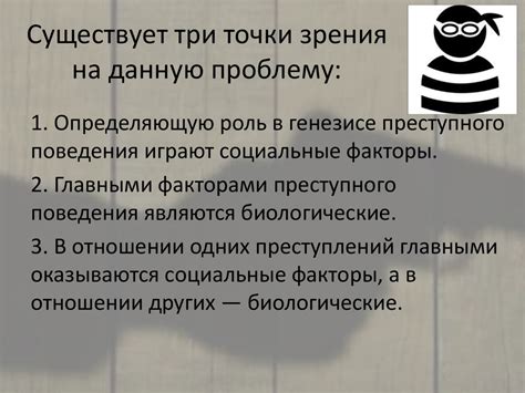 Различные точки зрения на данную проблему и аргументы сторон