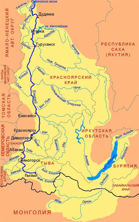 Размеры и протяженность грандиозной реки международного значения