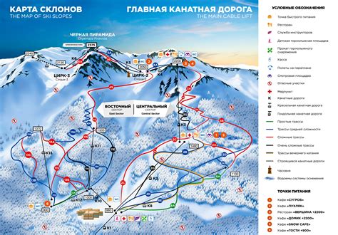 Разнообразие маршрутов и трасс для путешествий на лыжах в живописной местности Красной Поляны