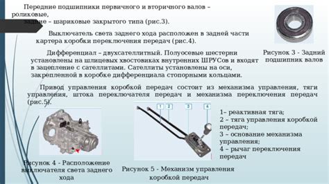 Расположение выключателя на задней части автомобиля