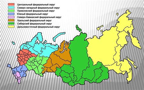 Расположение и границы территории округа