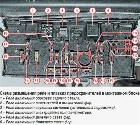 Расположение печатных схем автомобиля ВАЗ 2107, которые отвечают за процесс зарядки аккумулятора