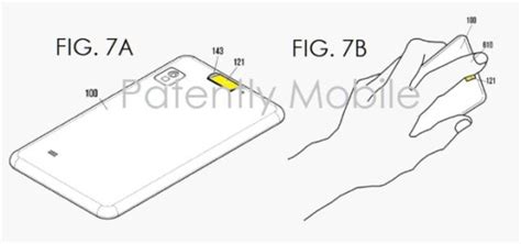 Расположение сканера на смартфоне Samsung A51