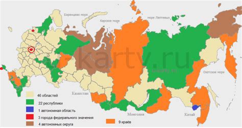 Расположение сортировочных узлов по всей территории Российской Федерации