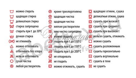 Расшифровка символов на этикетках одежды: значение пиктограмм для полиэстеровых изделий