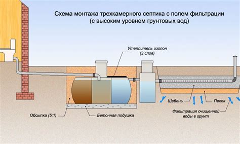 Рекомендации по определению подходящего уровня грунтовых вод для установки септика