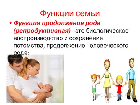 Репродуктивная система: обеспечение продолжения потомства