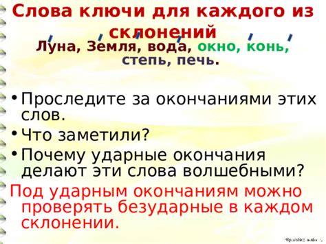 Роль "и" и "е" в склонении: зачем эти окончания важны для правильности грамматики