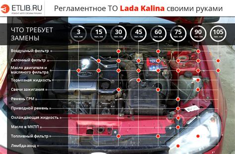 Роль диагностического соединения при осуществлении технического обслуживания Калина 2