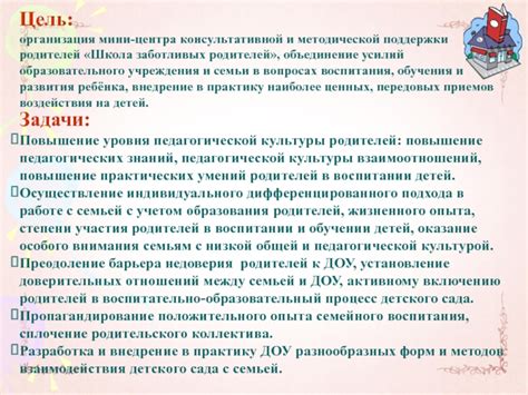 Роль заботливых родителей в проведении опросов: значимость поддержки образовательного учреждения