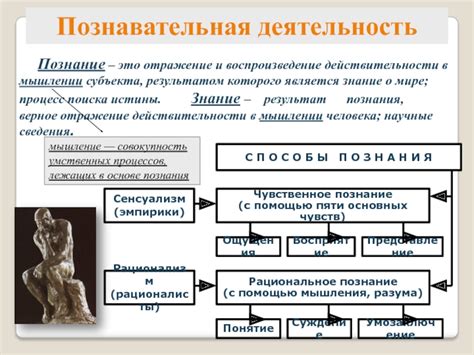 Роль рационального мышления в рационализме