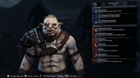 Руководство по преодолению мощного существа в Shadow of Mordor