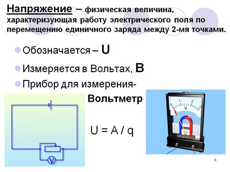 Сила потока и различные методы измерения в электрической схеме