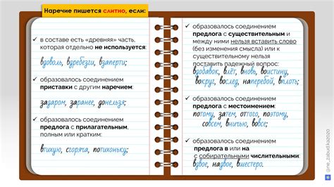 Ситуации, когда правильно писать слова отдельно