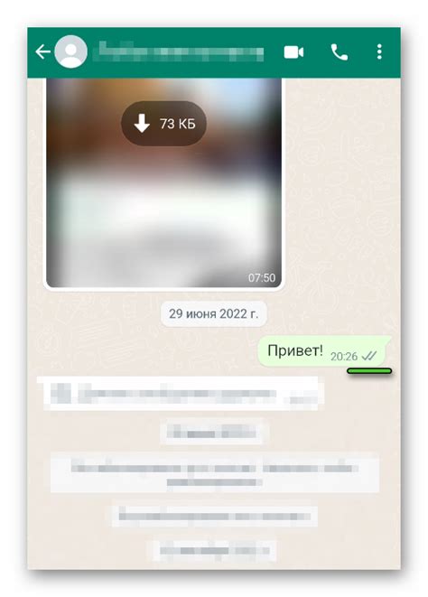 Скрыть отправленное сообщение в WhatsApp до прочтения получателем