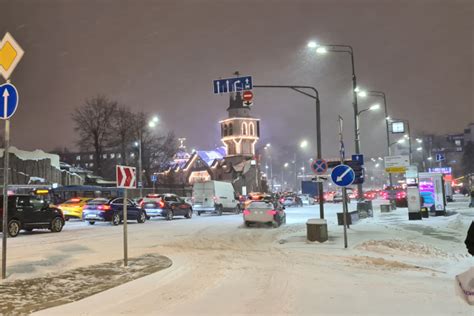 Снегопады в Москве и Московской области