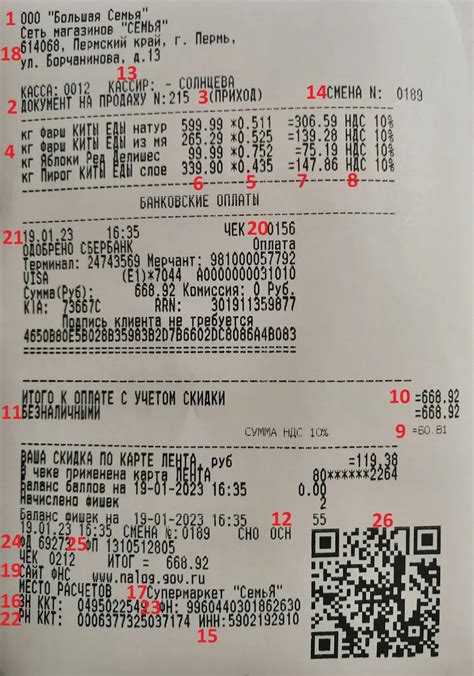 Содержание чека об оплате на стоянке: подробности о транзакции