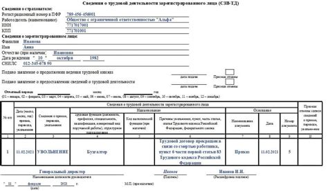 Содержание штампа "Увольнение": какие данные должны быть зафиксированы