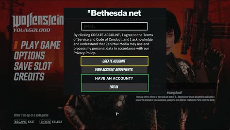 Создание личного аккаунта Bethesda.net для активации текстовой поддержки