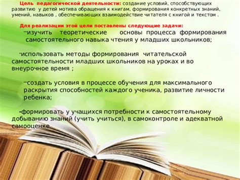 Создание условий для самостоятельного творчества младших школьников