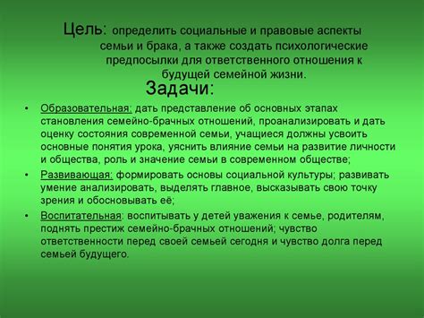 Социальные и психологические последствия брака с родственницей другого поколения