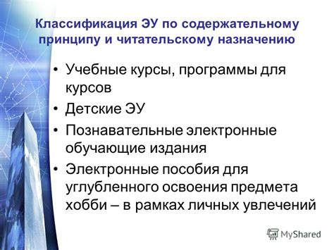 Специализированные ресурсы для углубленного освоения предмета