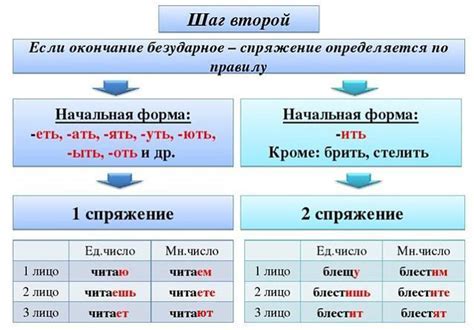 Специфика использования нулевого окончания в глаголах: особенности и отличительные черты