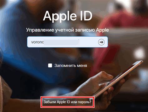 Способы восстановления доступа к аккаунту Apple