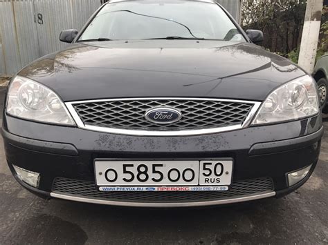 Структура и разбор VIN номера на Ford Mondeo 3