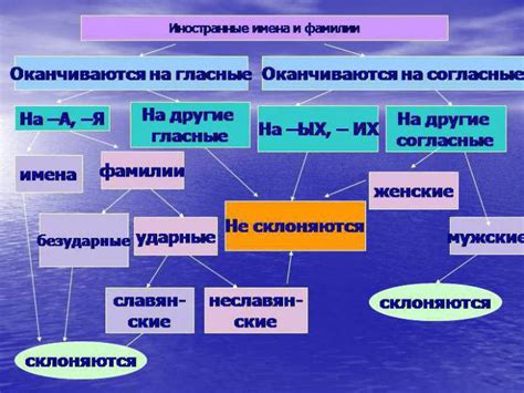 Сущности правил изменения мужских фамилий на согласную