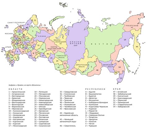 Территория и границы: обзор региона