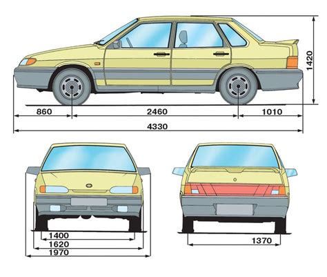 Технические характеристики автомобилей ВАЗ