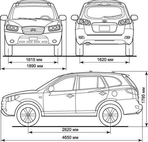 Технические характеристики и компоненты силовой системы автомобиля Santa Fe 2