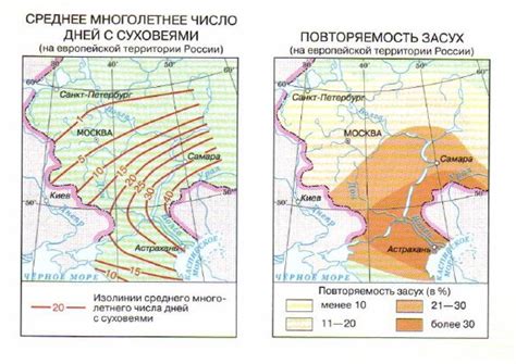 Угроза экосистемам Российской Федерации: негативные последствия засух и суховеев