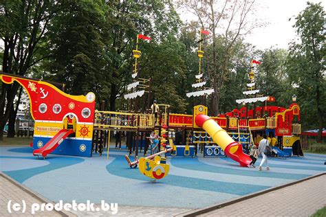 Уникальные преимущества игровой площадки в парке Горького