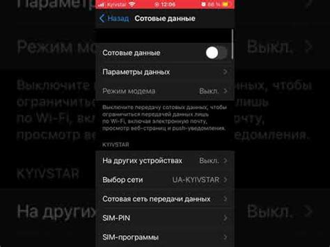 Управление использованием данных на iPhone: полезные рекомендации для экономии трафика