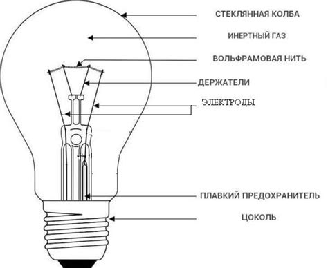 Устройство лампы: составляющие и функции