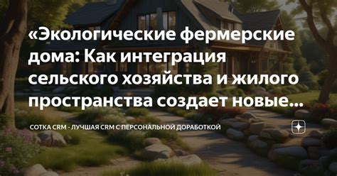 Фермерские хозяйства и экопроекты