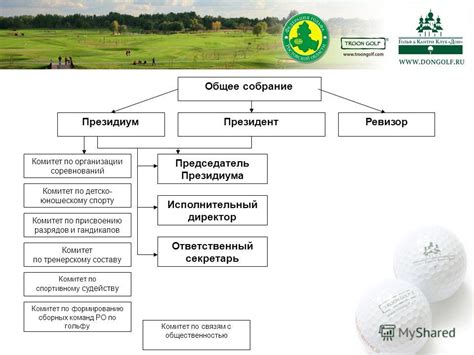 Формирование структуры организации на пути к проведению первых спортивных соревнований