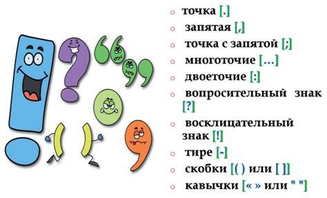 Функции и значения пунктуации: важность и роль в письменности