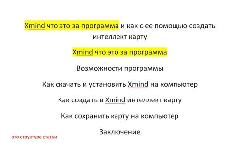 Цель и структура статьи